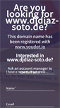 Mobile Screenshot of djdiaz-soto.de