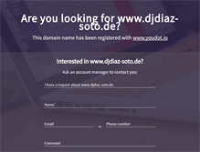 Tablet Screenshot of djdiaz-soto.de